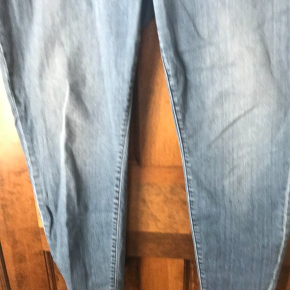 #1 LOFT 5-Pocket Medium Wash Curvy High Waist Skinny Ankle Jeans Size 16 - Picture 3 of 10